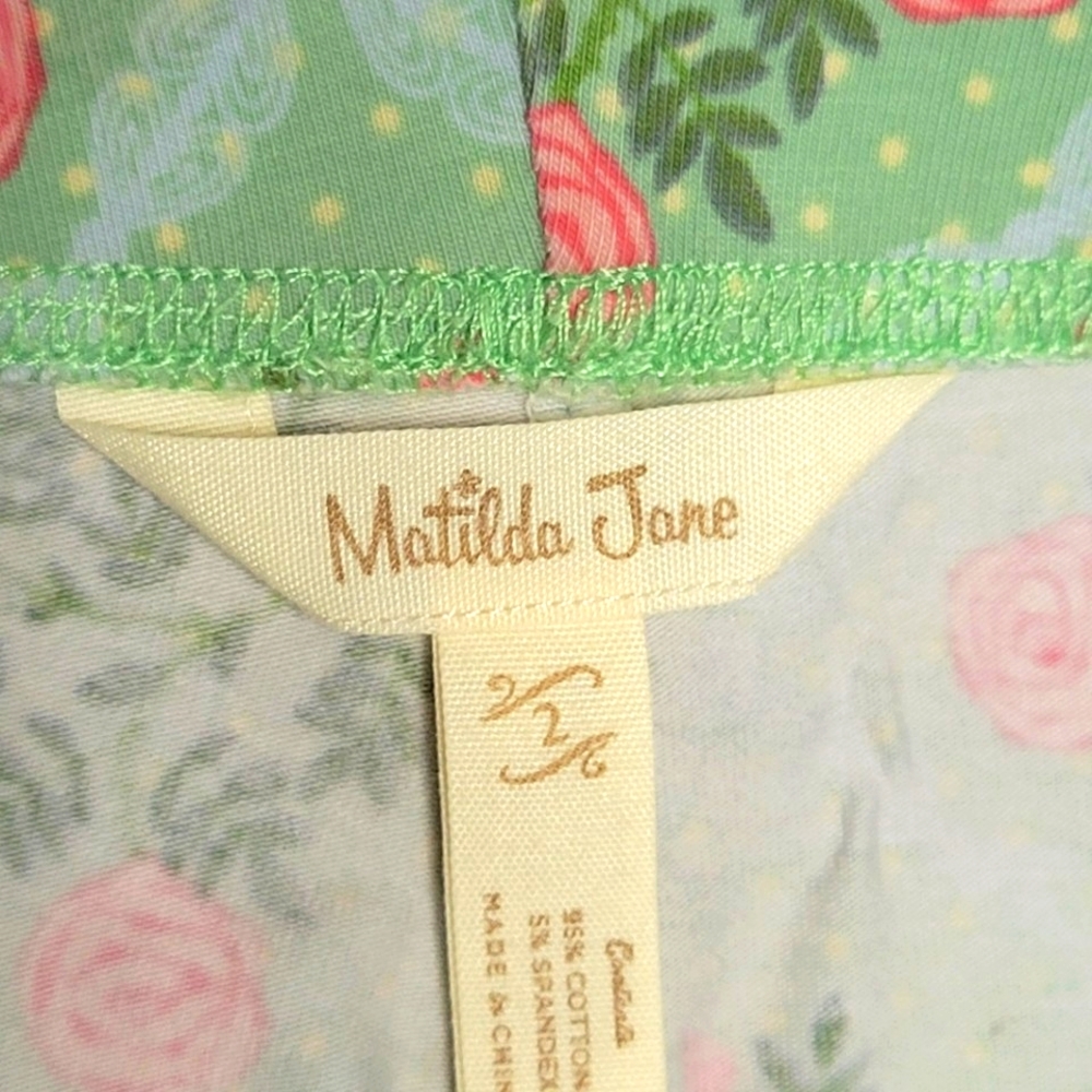 MATILDA JANE rose floral ruffle shorts size 2 - Picture 8 of 12